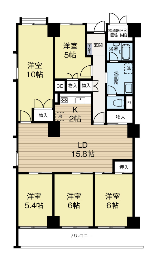 間取り：328000623044