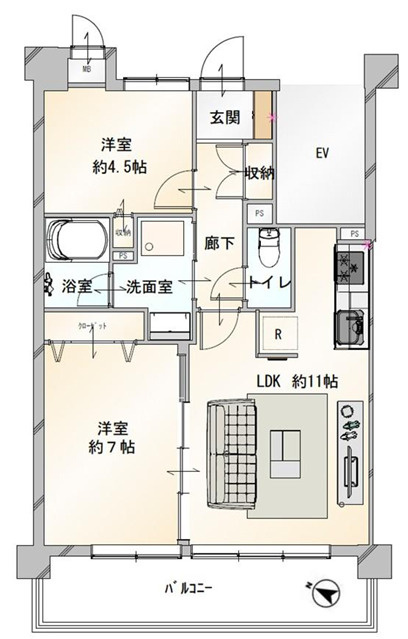 間取り：313004848679
