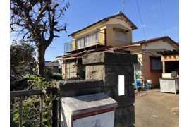 春日部市西金野井売地の外観