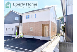 土浦市小松第7　新築戸建　１号棟の外観