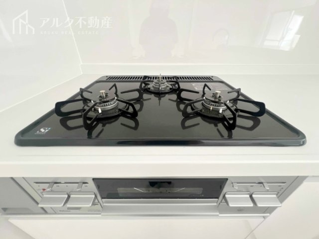 三口ガスコンロです