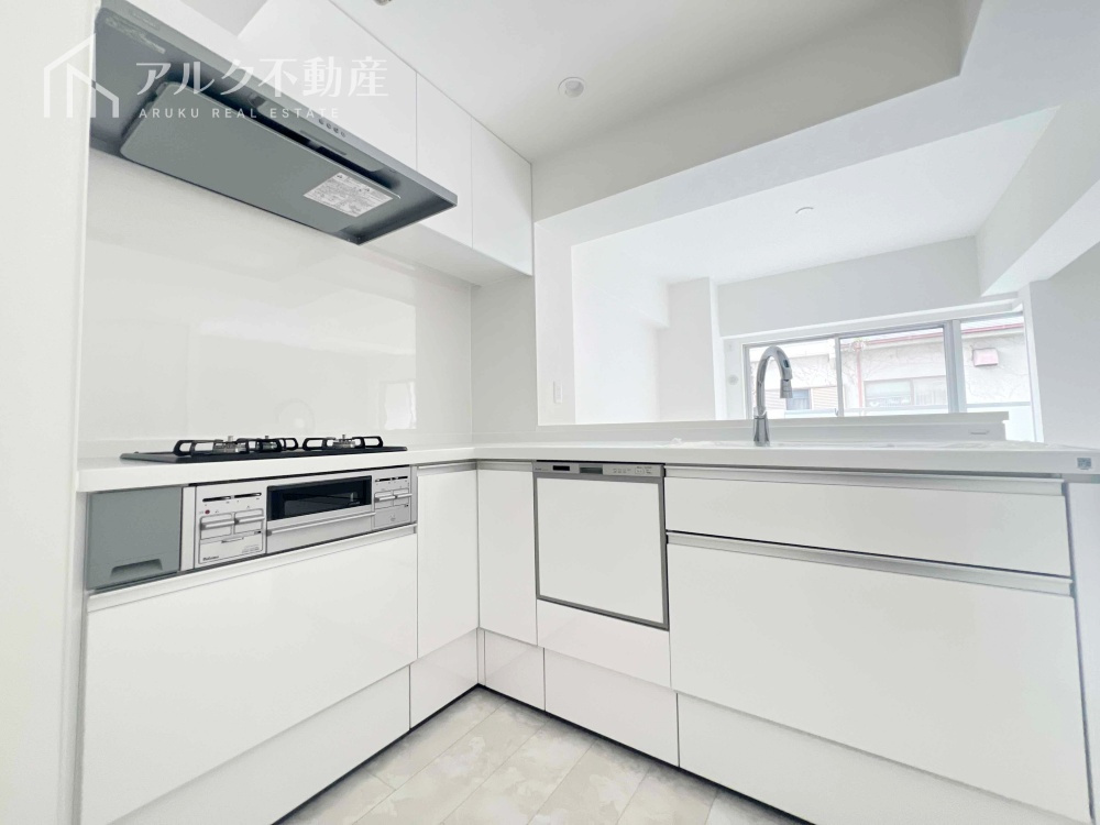 食洗機搭載のシステムキッチン