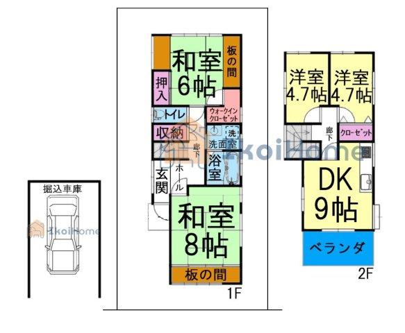 間取り：328000619855