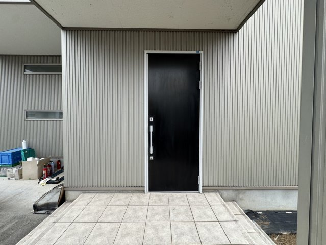 ゆったりとした玄関です