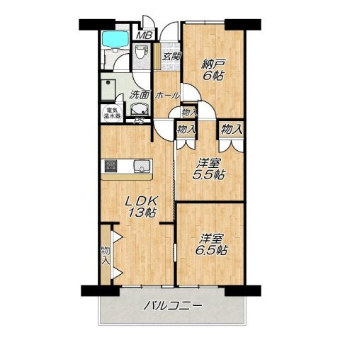 間取り：329000130981