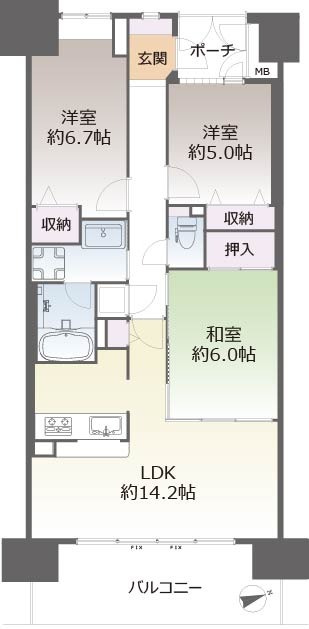 間取り：327002227946