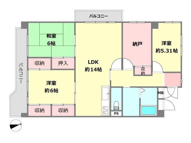 間取り：328000665762