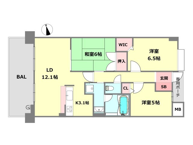 間取り：328000631417