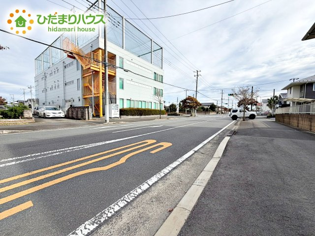 全面道路は車通りも少ないので安心です☆彡