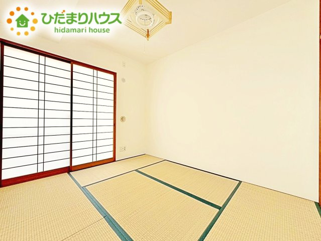 赤ちゃんスペースや客間など、多彩な用途で使用できる和室☆