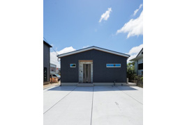 南さつま 加世田本町モデルハウスの外観