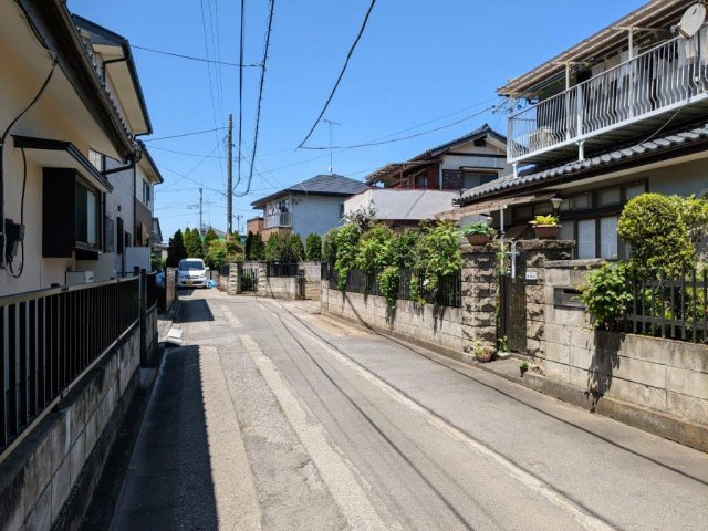 4m道路、公道でメンテナンスも安心です。