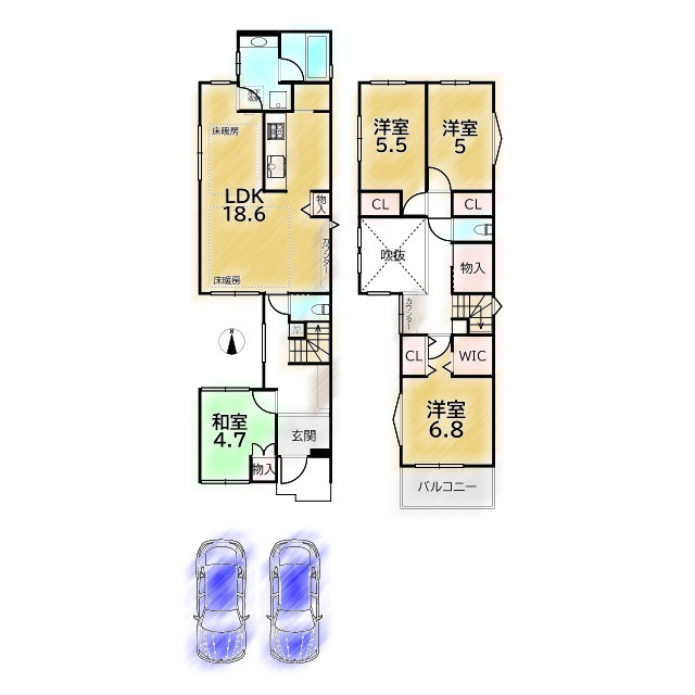 間取り：326000235139