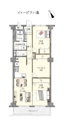 間取り：323000532451