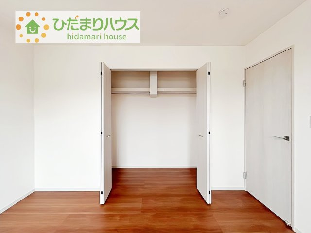 クローゼットタイプの収納は荷物がどこにあるかすぐに見つかります！