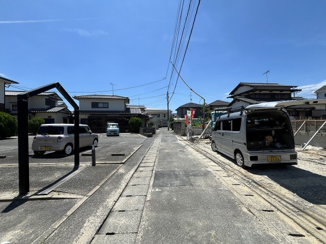 現地写真。前面道路です。