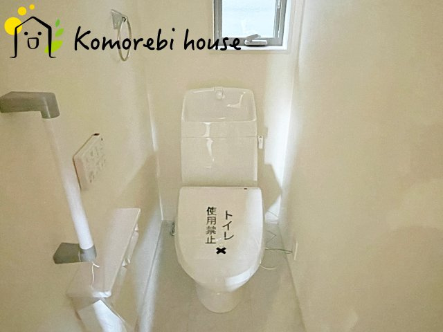 ゆったりとした空間のトイレです