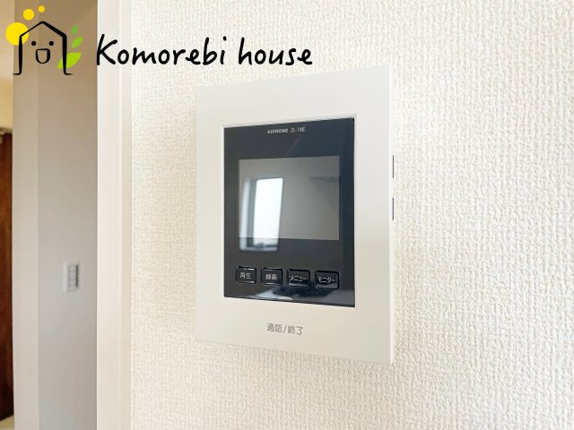 モニター付インターホンです