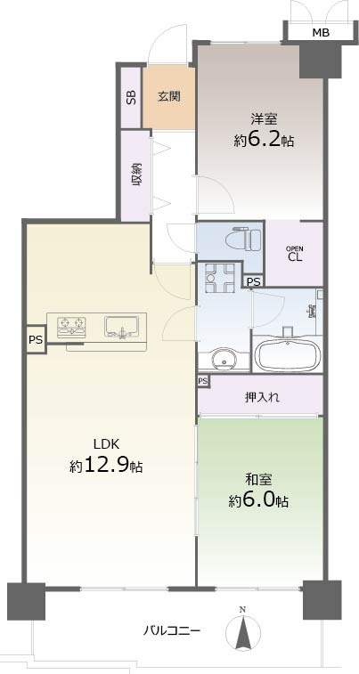 間取り：326000229441