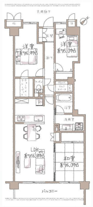 間取り：312001342506