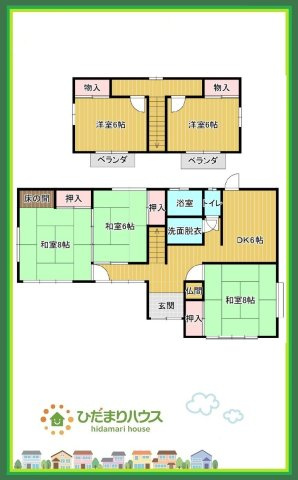 間取り：308000191621