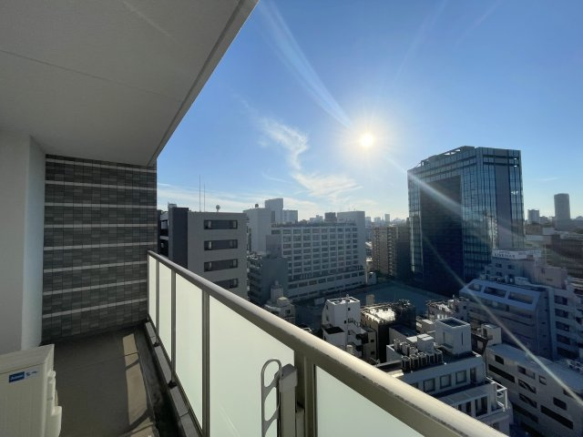 バルコニーからの眺望◆15階建て最上階住戸