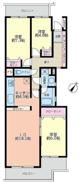 間取り：314002537420