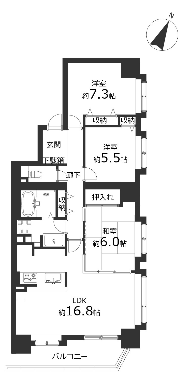 間取り：301000096443