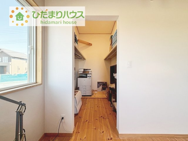 大型ウォークインクローゼット完備♪