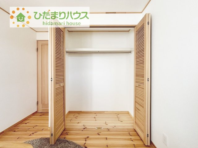 各居室にはしっかりと収納を完備！