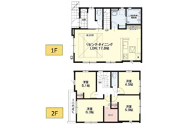 リガーレ名古屋市天白区一本松1期　全5棟　新築戸建の間取り
