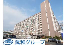 旭コーポB棟の外観