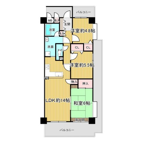 間取り：328000678788