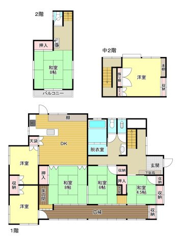 間取り：308000175601