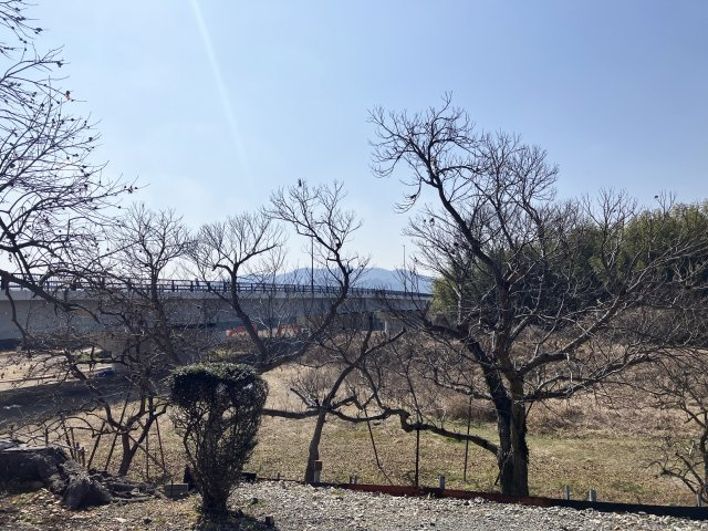 解放感ある眺望です。