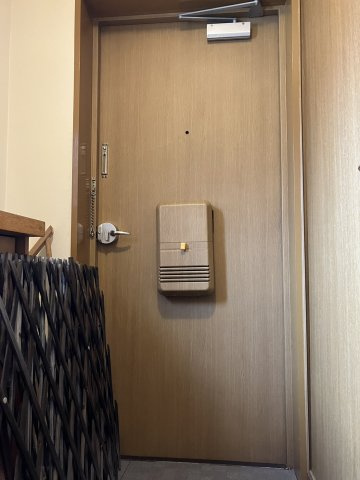 落ち着いた玄関です