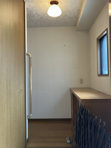 落ち着いた玄関です