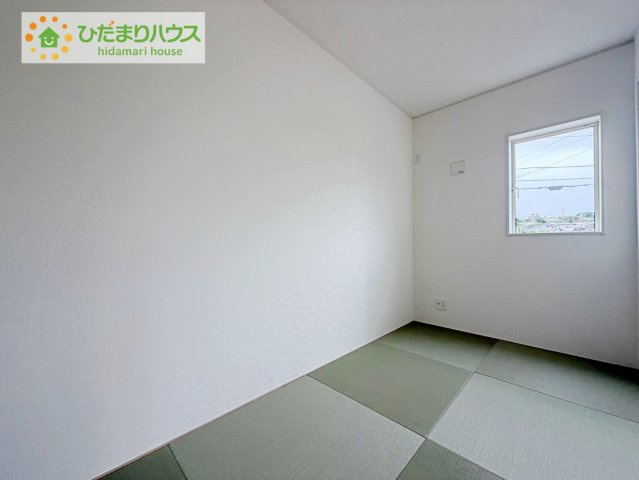 赤ちゃんスペースや客間など、多彩な用途で使用できる和室☆