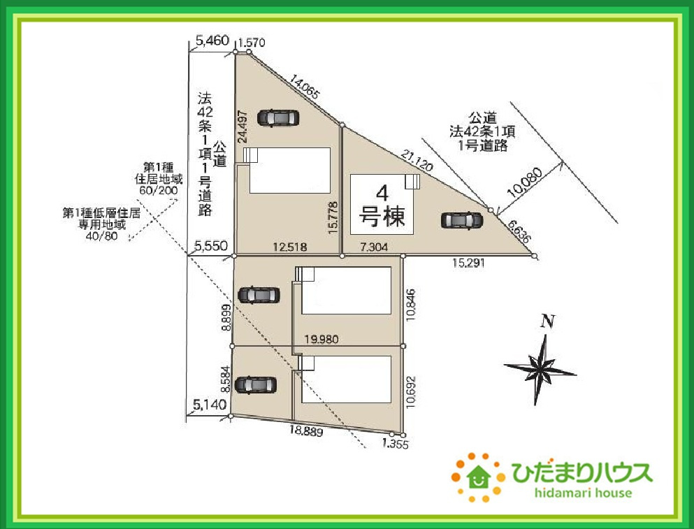 たっぷりの陽光と心地よい風が舞い込む住まい♪