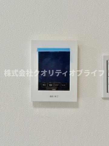 TVモニター付きインターホンで来訪者の顔を確認できます
