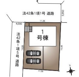 1区画