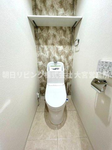 落ち着いたトイレです