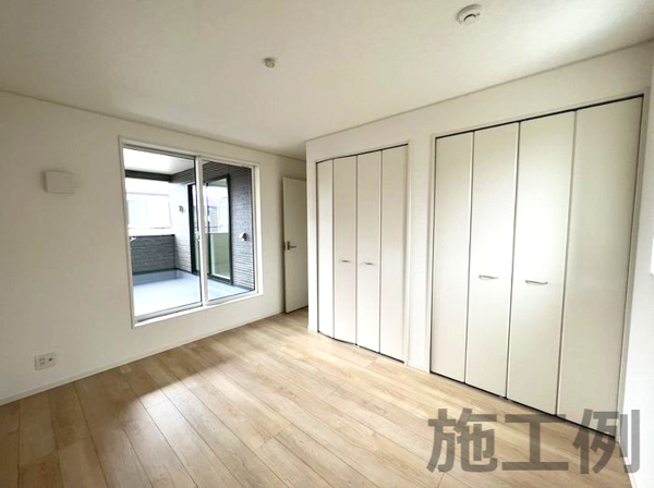 【中央区共和3丁目新築戸建て　第6-3号棟の洋室】