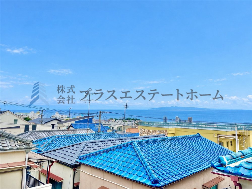 眺望良好♪海まで見渡せます♪