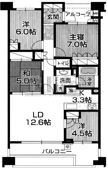 間取り：328000670156