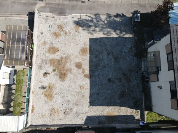 【甲府市千塚3丁目　売地の外観】