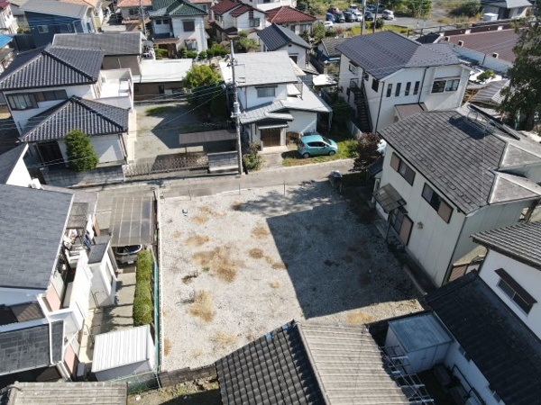 【甲府市千塚3丁目　売地の外観】