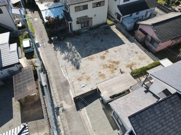 【甲府市千塚3丁目　売地の外観】