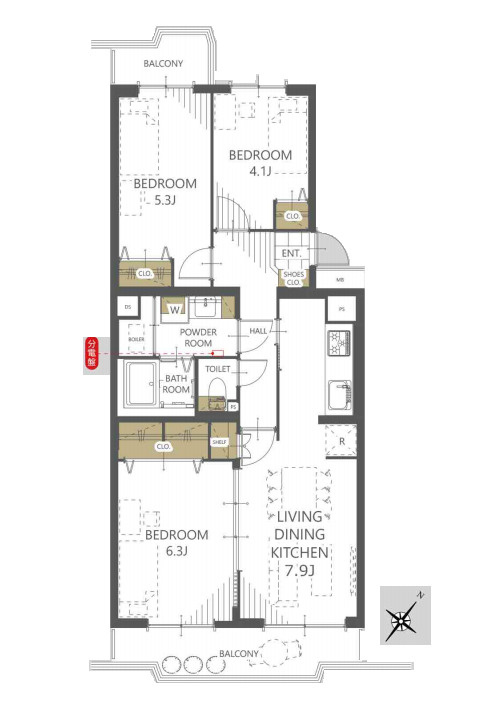 間取り：311002352308