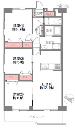 間取り：328000689317